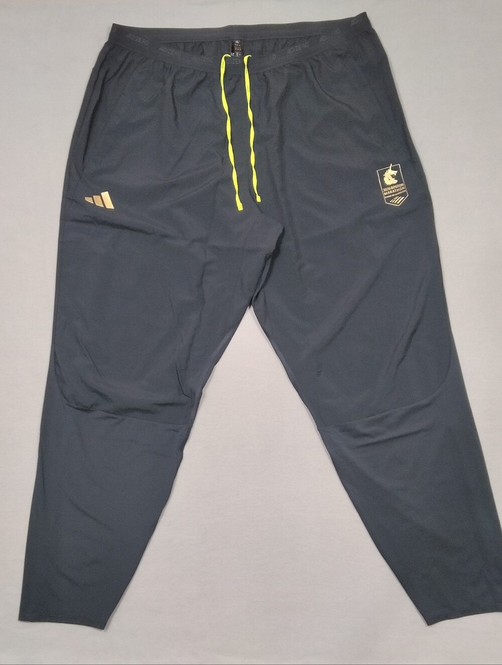 Adidas Adizero 2026 Boston Marathon Running Track Warm Up Pants 2XL Men's Navy